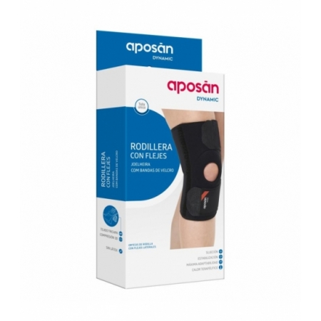APOSAN DYNAMIC RODILLERA CON FLEJES TALLA UNICA 1 UNIDAD