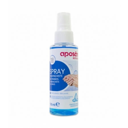 APOSAN BOTIQUIN SPRAY HIGIENIZANTE DE MANOS CON ACIDO HIALURONICO 1 ENVASE 100 ML