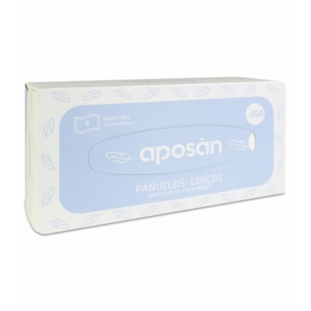 APOSAN PAÑUELOS DOBLE CAPA EXTRA SUAVE 150 UNIDADES