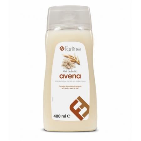 FARLINE GEL DE BAÑO AVENA 1 ENVASE 400 ML