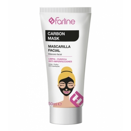 FARLINE MASCARILLA FACIAL CARBON MASK 1 TUBO 50 ML
