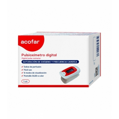 ACOFAR PULSIOXIMETRO DIGITAL JPD-500D 1 UNIDAD