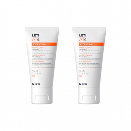 LETI AT4 DUPLO CREMA PAÑAL PASTA AL AGUA 2 X 75 G
