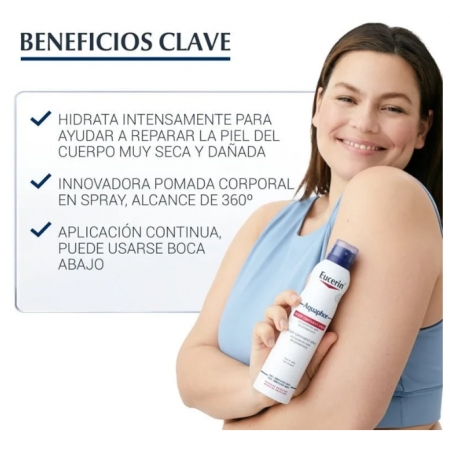 EUCERIN AQUAPHOR SPRAY POMADA CORPORAL 1 ENVASE 250 ML