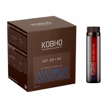 KOBHO VIT. D3 + K2 LIQUIDO 20 VIALES 25 ML