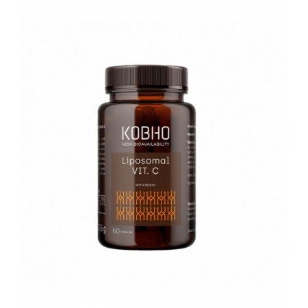 KOBHO VITAMINA C LIPOSOMADA + REISHI 60 CAPSULAS