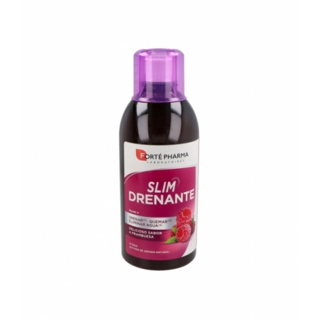 SLIM DRENANTE 1 FRASCO 500 ML SABOR FRAMBUESA