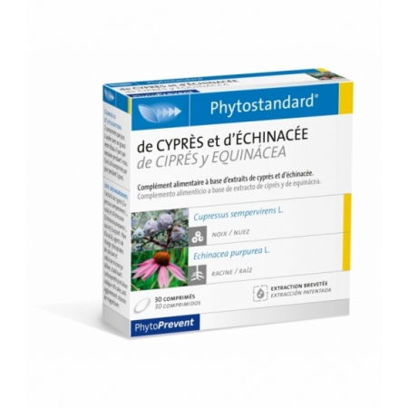 PHYTOSTANDARD CIPRES Y EQUINACEA 30 COMPRIMIDOS