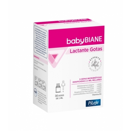 BABYBIANE LACTANTE GOTAS GOTAS 1 FRASCO 30 ML + 1 SOBRE 2 G
