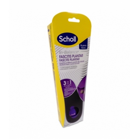 SCHOLL IN-BALANCE 2 PLANTILLAS FASCITIS PLANTAR TALLA S