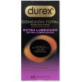 DUREX CONEXION TOTAL EXTRA LUBRICADO 10 PRESERVATIVOS