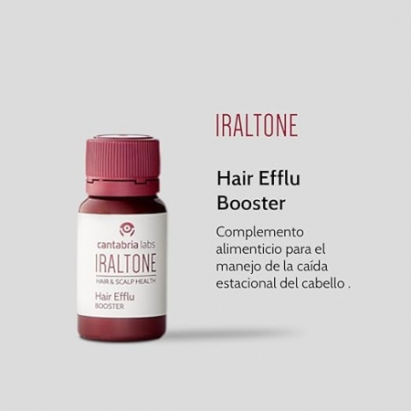 IRALTONE HAIR EFFLU BOOSTER 30 VIALES 15 ML