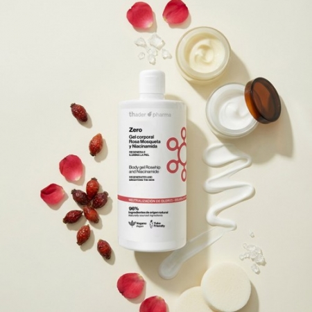 TH-ZERO GEL CORPORAL ROSA MOSQUETA Y NIACINAMIDA 750 ML