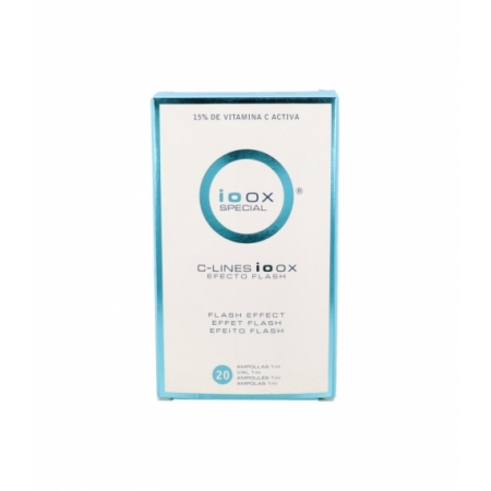 C-LINES IOOX EFECTO FLASH 20 AMPOLLAS 1 ML