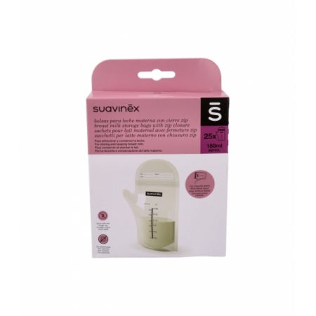 BOLSAS ALMACEN LECHE MATERNA SUAVINEX 25 BOLSAS