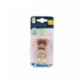 DR BROWN´S CHUPETE SILICONA SIN SUCCION ANIMALES ROSA 6-12 M T-2
