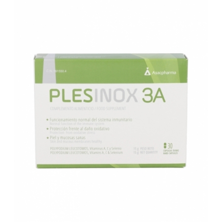 PLESINOX 3A 30 CAPSULAS