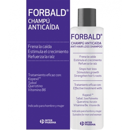 FORBALD CHAMPU 1 ENVASE 250 ML