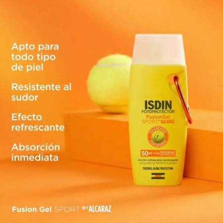 ISDIN GEL SPORT BY ALCARAZ 100 ML.