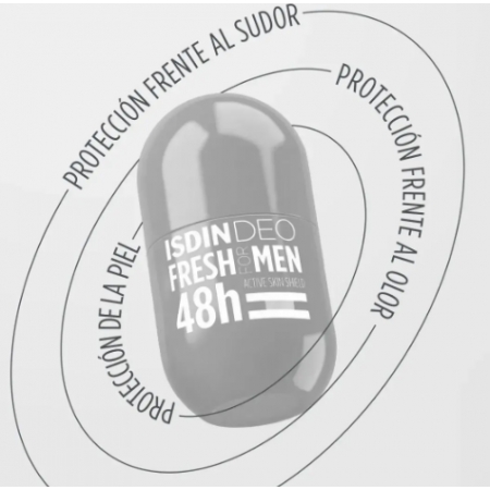 ISDINDEO FRESH FOR MEN ROLL ON 50 ML