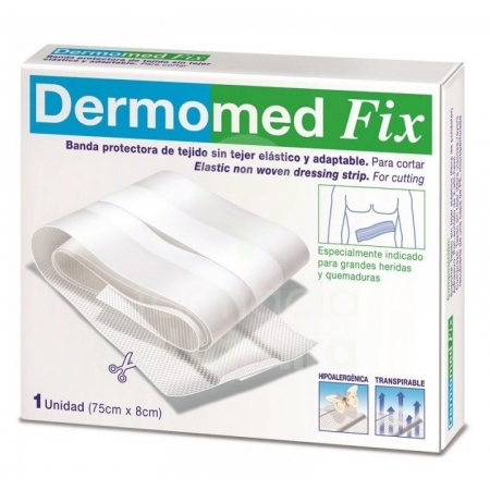 DERMOMED FIX APOSITO ADHESIVO BANDA 75 CM X 8 CM