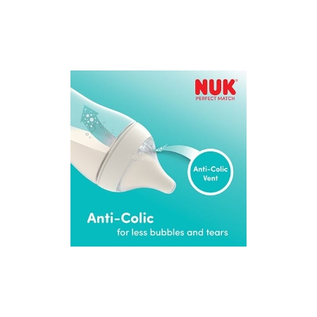 NUK PERFECT MATCH BIBERON PP TETINA DE SILICONA FLUJO S 150 ML MONO
