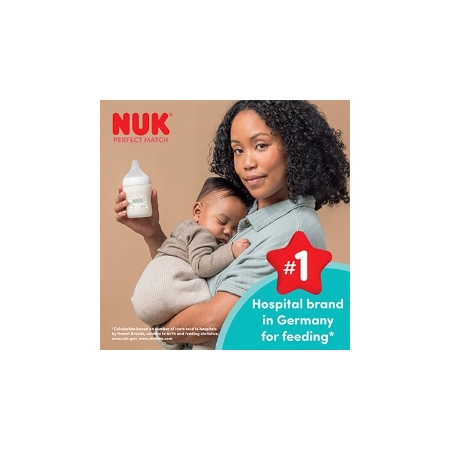 NUK PERFECT MATCH BIBERON PP TETINA DE SILICONA FLUJO S 150 ML MONO
