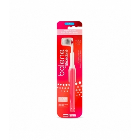 BALENE BY BEXIDENT CEPILLO DENTAL ADULTO DUREZA SUAVE COLOR CORAL