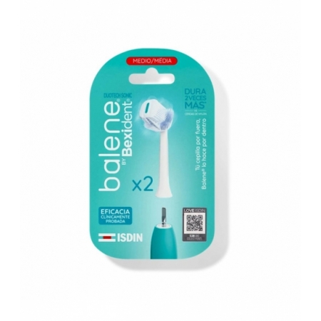 BALENE BY BEXIDENT 2 CABEZALES DUOTECH SONIC  2 DUREZA MEDIA