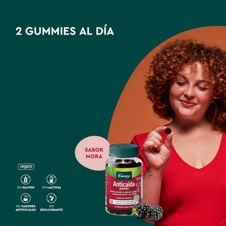 KNEIPP 60 GUMMIES ANTICAIDA