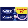 ORAL-B DUPLO ADVANCED PROTECCION ENCIAS MENTA FRESCA 2X75 ML