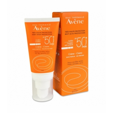 AVENE CREMA SIN PERFUME SPF50+ 50 ML