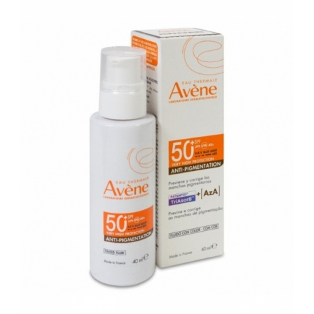AVENE FLUIDO ANTIMANCHAS CON COLOR SPF50+ 40 ML