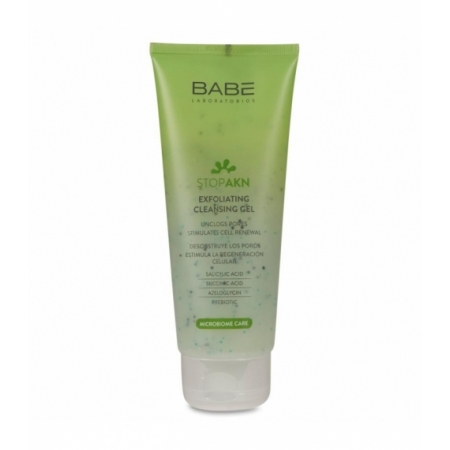 BABE STOP AKN LIMPIADOR EXFOLIANTE 1 TUBO 200 ML