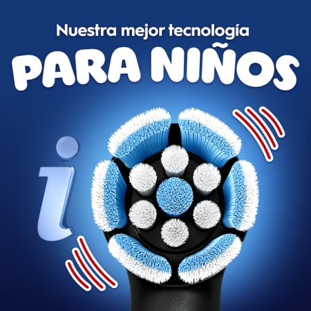ORAL-B IO KIDS SPIDERMAN CEPILLO DENTAL ELECTRICO 1 UNIDAD