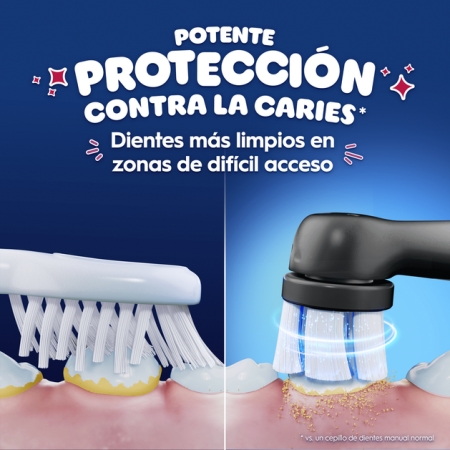 ORAL-B IO2 KIDS (+6 AÑOS) SPIDERMAN CEPILLO DENTAL ELECTRICO 1 UNIDAD