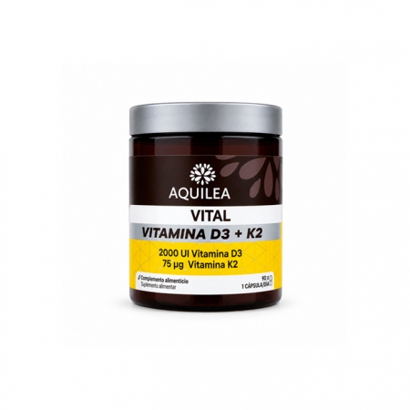 AQUILEA VITAL VITAMINA D3 + K2 90 CAPSULAS