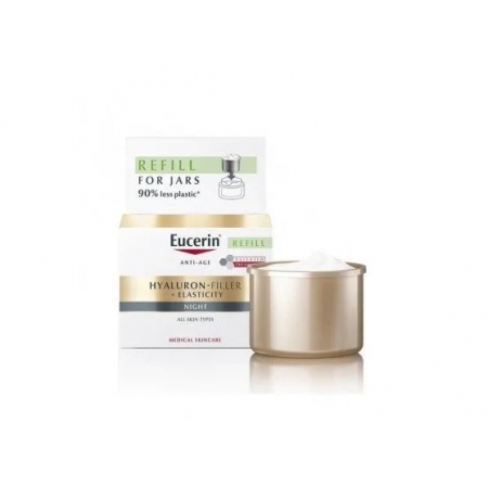EUCERIN HYALURON FILLER+ ELASTICITY NOCHE REFILL 50 ML