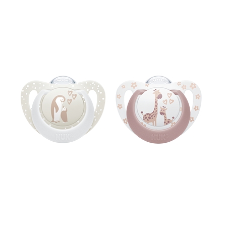 NUK CHUPETE SILICONA FIRST CHOICE 0 - 6 MESES 2 UNIDADES SURTIDO