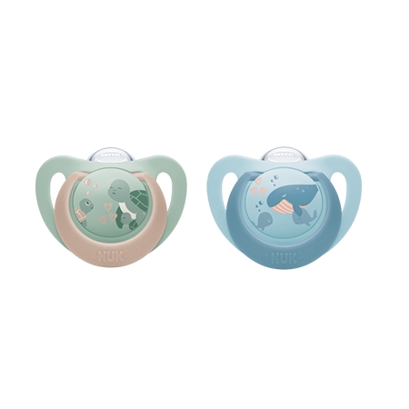 NUK CHUPETE SILICONA FIRST CHOICE 18 - 36 MESES 2 UNIDADES SURTIDO