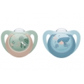 NUK CHUPETE SILICONA FIRST CHOICE 18 - 36 MESES 2 UNIDADES SURTIDO