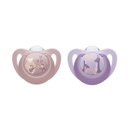 NUK CHUPETE SILICONA FIRST CHOICE 18 - 36 MESES 2 UNIDADES SURTIDO