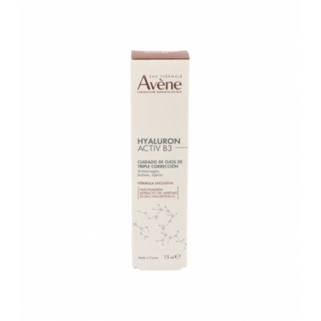 AVENE HYALURON ACTIV B3 CUIDADO DE OJOS DE TRIPLE CORRECCION 15 ML