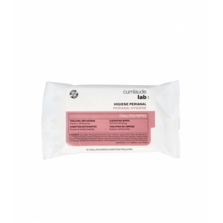 CUMLAUDE LAB: HIGIENE PERIANAL 15 TOALLITAS
