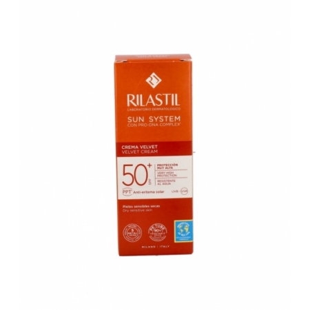 RILASTIL SUN SYSTEM SPF50+ CREMA VELVET 50 ML