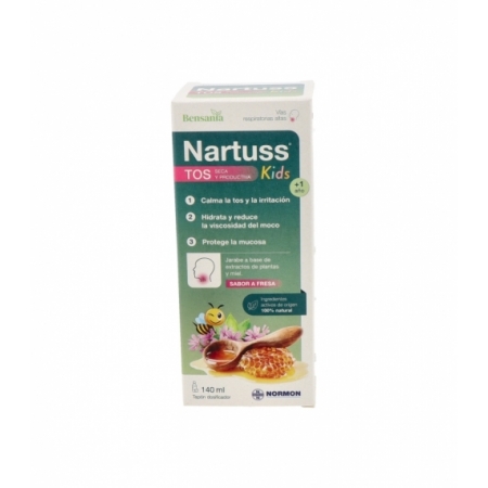 BENSANIA NARTUSS KIDS TOS SECA Y PRODUCTIVA 140 ML