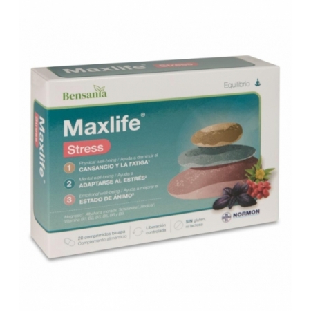 BENSANIA MAXLIFE STRESS 20 COMPRIMIDOS