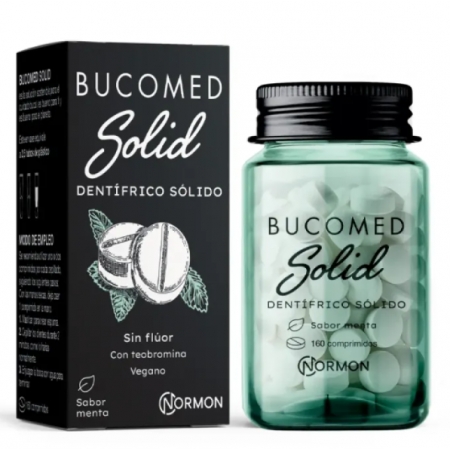 BUCOMED SOLID 160 COMPRIMIDOS SABOR MENTA