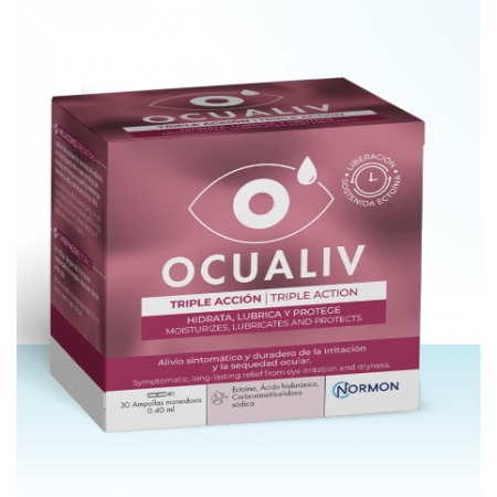 OCUALIV TRIPLE ACCION 30 MONODOSIS 0,40 ML