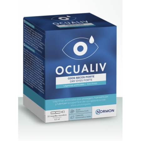 OCUALIV OJOS SECOS FORTE 20 MONODOSIS 0,5 ML